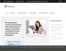 Tablet Screenshot of f1group.com
